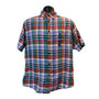 Lands End Mens Traditional Fit Plaid Button-Down Shirt Size M 15-15.5 - New
