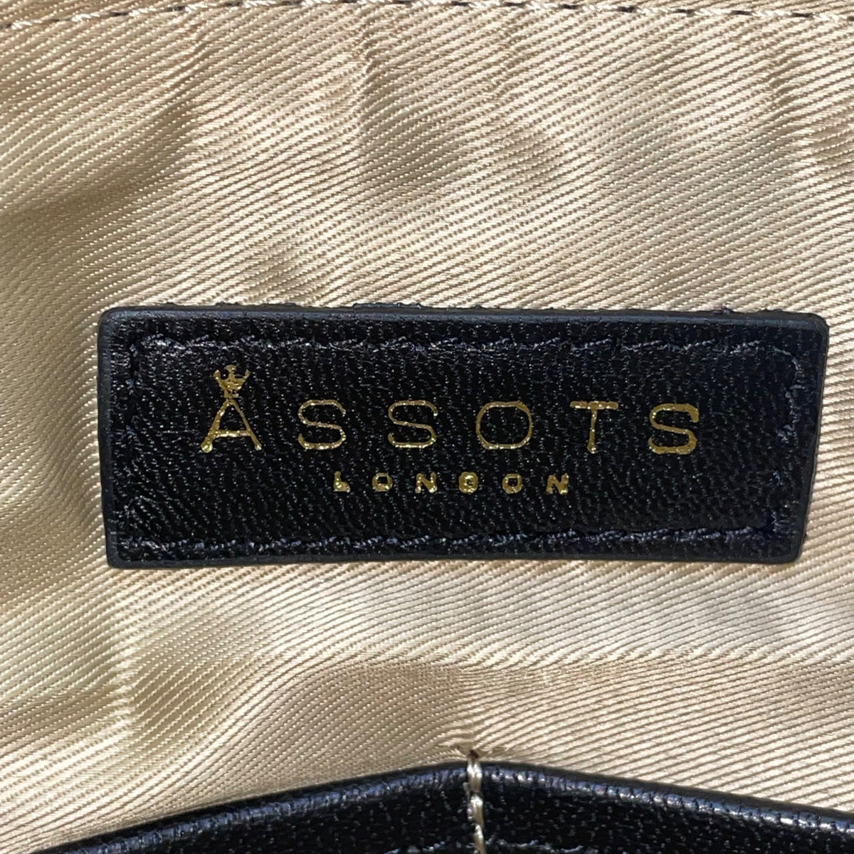 Assots Women’s Black Leather Adjustable Strap Dual-Zip Pockets Crossbody Bag