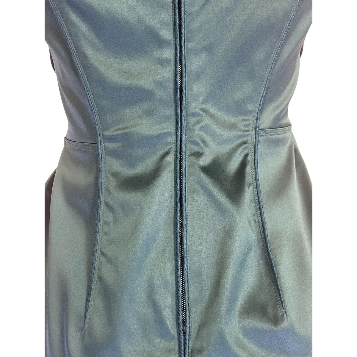 Zacposen Bodycon Back Zipper Girly Glam Dark Green Size 6 Women's Dress - New