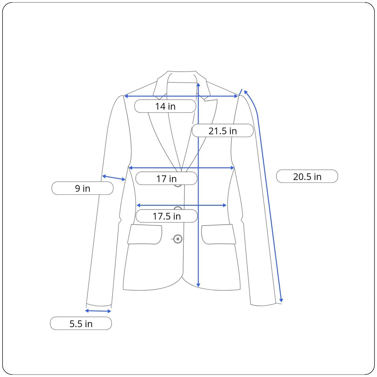 Banana Republic Womens Open Front Cotton Jacket Size 2 Blue White Green Trim New