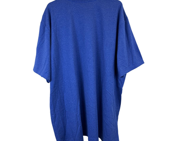 Carhartt Mens Blue Cotton Loose Fit Pocket T-Shirt Size 3XL