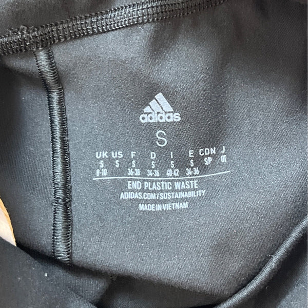 Adidas Women's Black Long Running Leggings Sz S - New