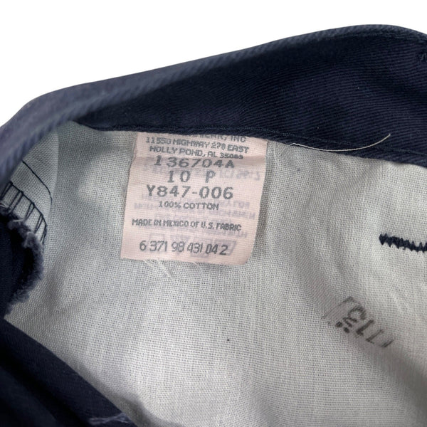 Riders By Lee Womens Navy Blue Casuals Eased Fit Twill Pants Size10P- New