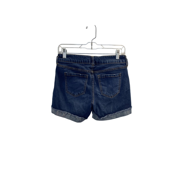 Celebrity Pink Womens Blue Denim Folded Hem Shorts Size 5/27 Casual Stretch Fabric