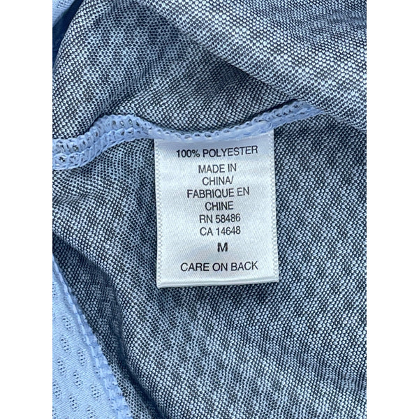 White Sierra Womens Long Sleeve Wicking Top Blue L New