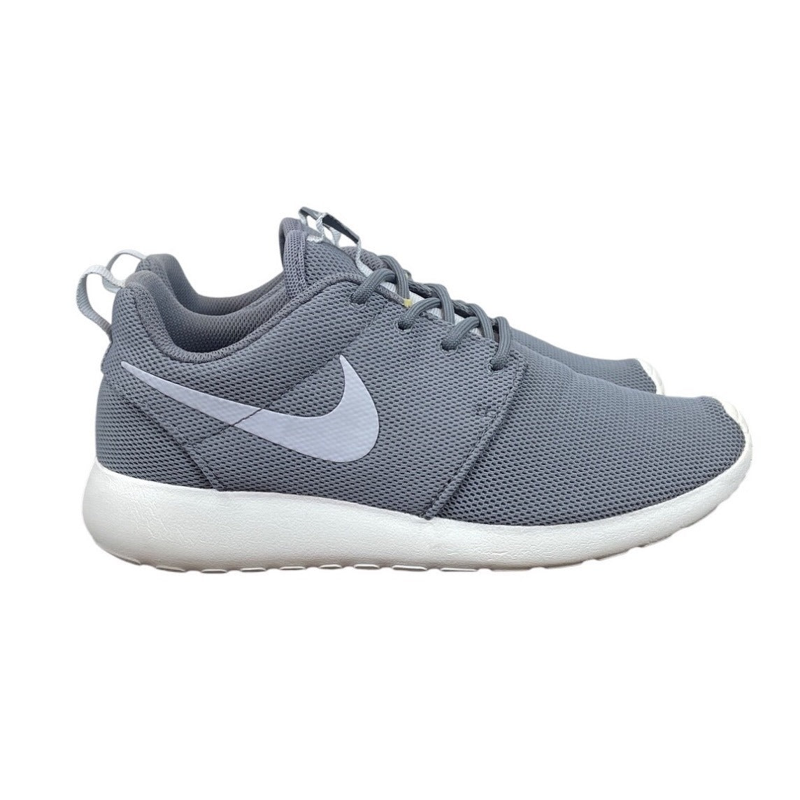 Nike Roshe One Gray Mesh Upper & Rubber Sole Womens Sneakers Size 6.5