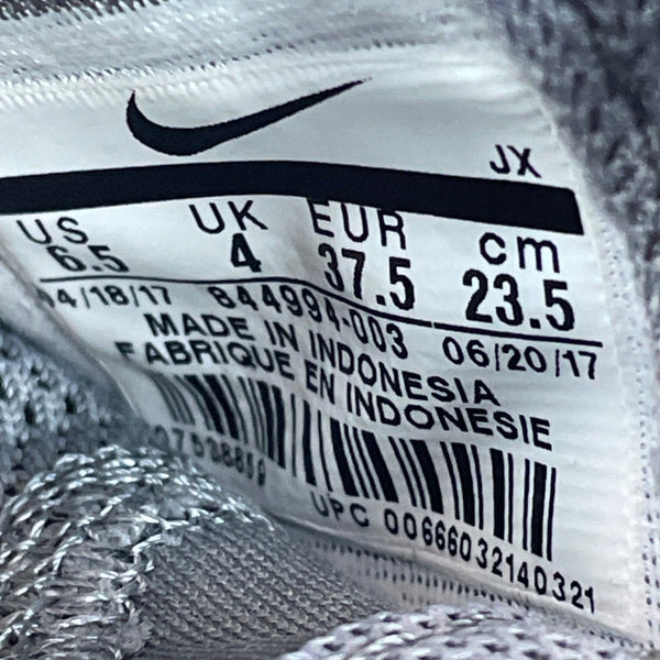 Nike Roshe One Gray Mesh Upper & Rubber Sole Womens Sneakers Size 6.5