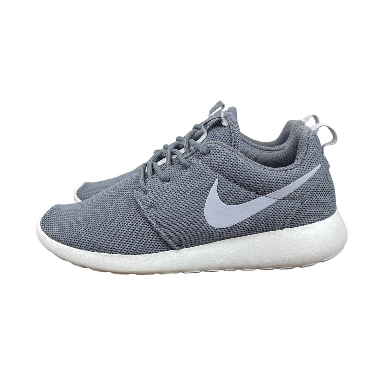 Nike Roshe One Gray Mesh Upper & Rubber Sole Womens Sneakers Size 6.5