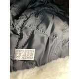 High Desert Gear Unisex Corduroy Faux Fur Trapper Ear Flaps Brown Cream One Size
