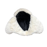 High Desert Gear Unisex Corduroy Faux Fur Trapper Ear Flaps Brown Cream One Size