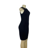 Ralph Lauren Womens Black Strappy Sleeveless Bodycon Dress Size 4