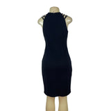 Ralph Lauren Womens Black Strappy Sleeveless Bodycon Dress Size 4