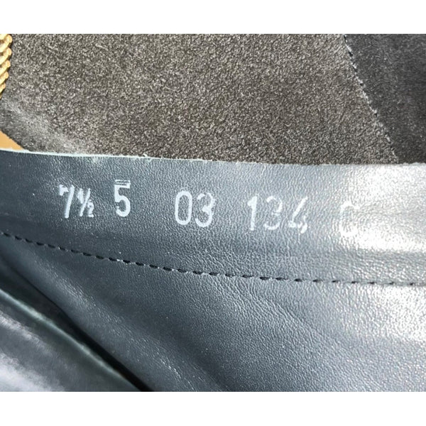 Paul Green Women’s Black Suede Nicole Block Heel Side Zip Ankle Boots Size 10 US