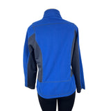 North End Women's Zip Up Long Sleeve Blue Sweater Sz M - NWT