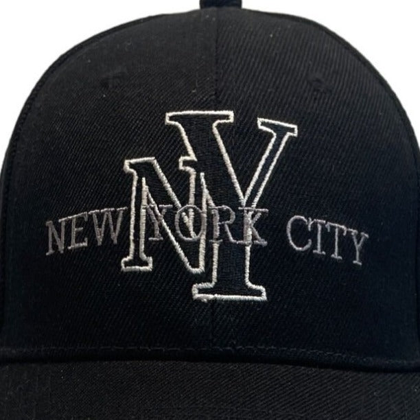 NYC 1664 New York City Men's Black Baseball Cap Hat - NWT
