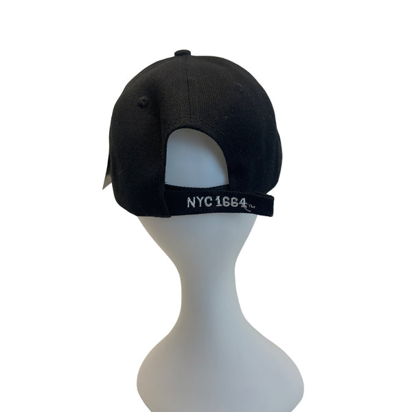 NYC 1664 New York City Men's Black Baseball Cap Hat - NWT
