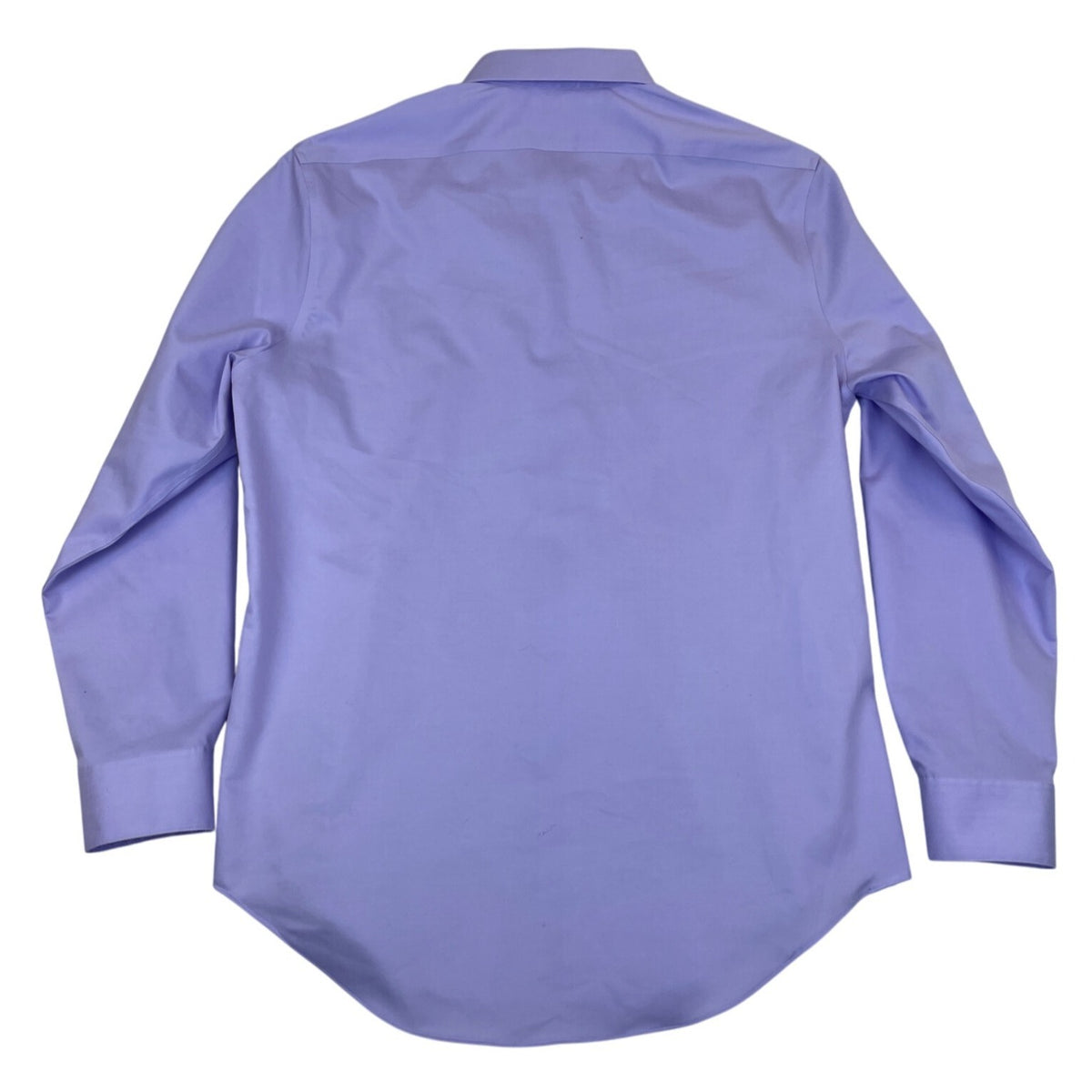 Calvin Klein Mens Slim Fit Lavender Dress Shirt With Stretch Collar Sz 16 32/33