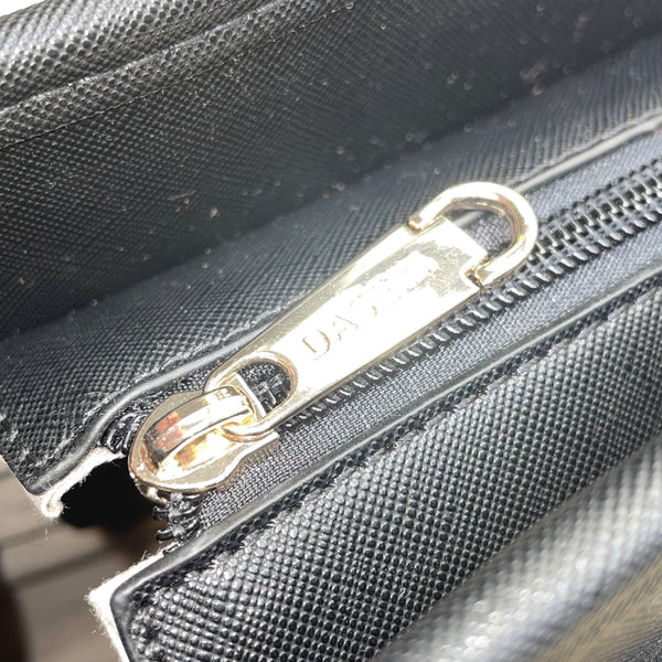 Dasein  Navy Blue Floral Faux Leather Tote Bag with matching wallet