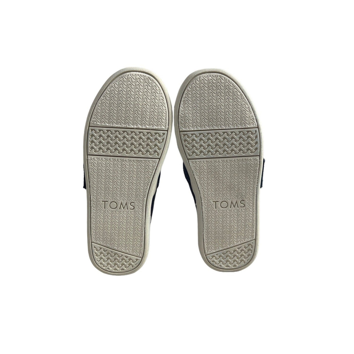 Toms Kids Boy Blue Tiny Canvas Classic Slip-On Shoes Sz 10