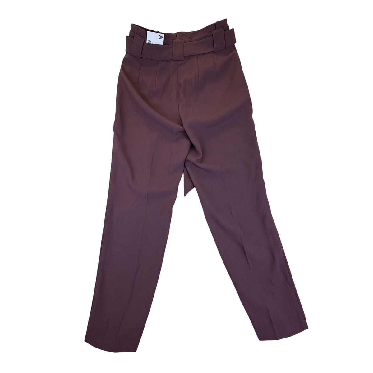 Express Women’s Purple High-Rise Ankle Pants With Bow Front Size 00P - New