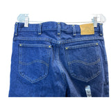 Lee Mens Blue Denim Jeans Size 34x30