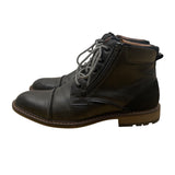 G.H. Bass & Co. Mens Grey Double Zipper Closure Lace-Up Ryan Boots 8.5M - New