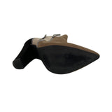 Remi Womens Black/Brown Suede Zipper Ankle Boots Size 8.5 Stylish