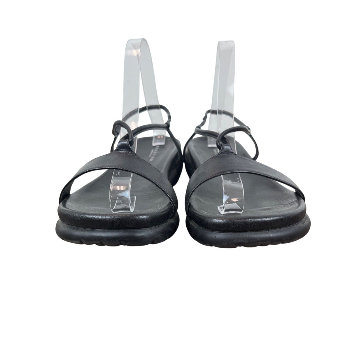 Kenneth Cole Reaction Black Trip N Dip Size 10 Womens Sandals