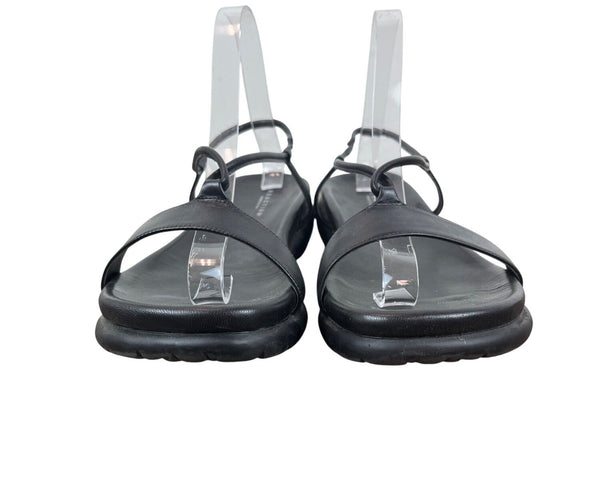 Kenneth Cole Reaction Black Trip N Dip Size 10 Womens Sandals