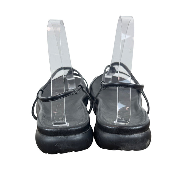 Kenneth Cole Reaction Black Trip N Dip Size 10 Womens Sandals
