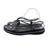Kenneth Cole Reaction Black Trip N Dip Size 10 Womens Sandals