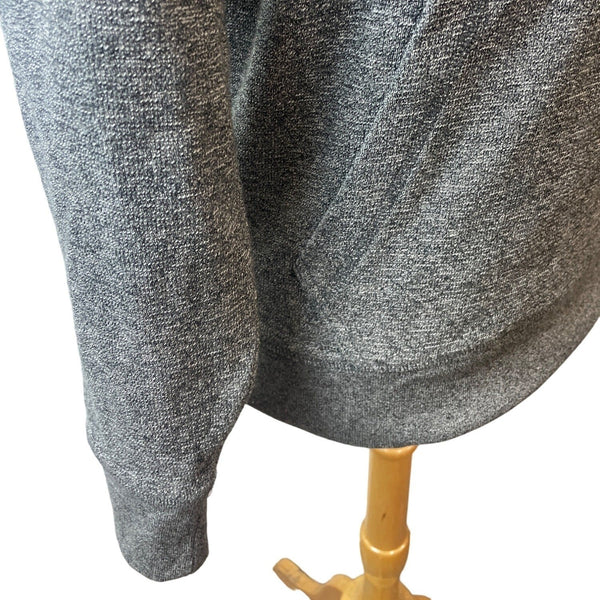 Banana Republic Men's Grey Quarter Button Up Pullover Casual Sweatshirt Sz M