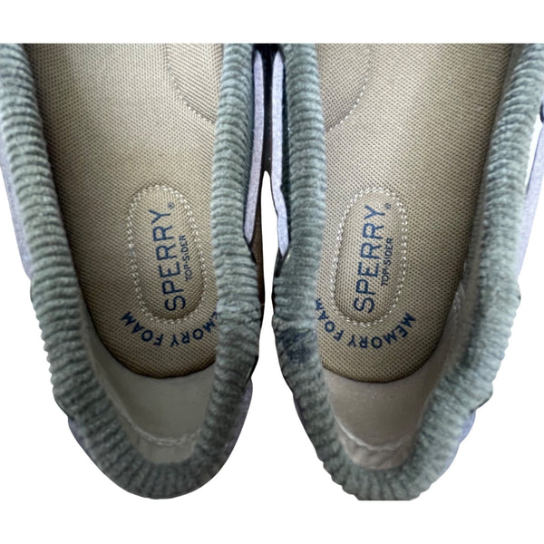 Sperry Womens Brown Bi-Tone Leather Top Sider Boat Shoes Size 9 Casual Comfort