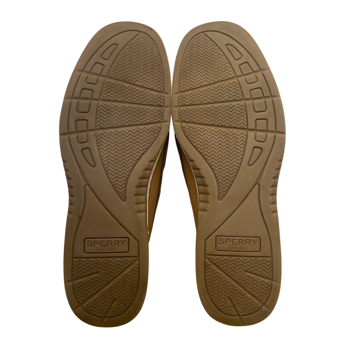 Sperry Womens Brown Bi-Tone Leather Top Sider Boat Shoes Size 9 Casual Comfort