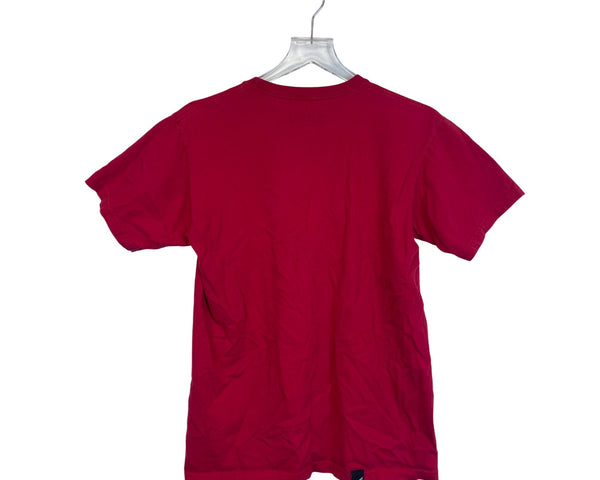 Famous Stars & Straps Mens Red Graphic Short Sleeve T-Shirt 100% Cotton Size M