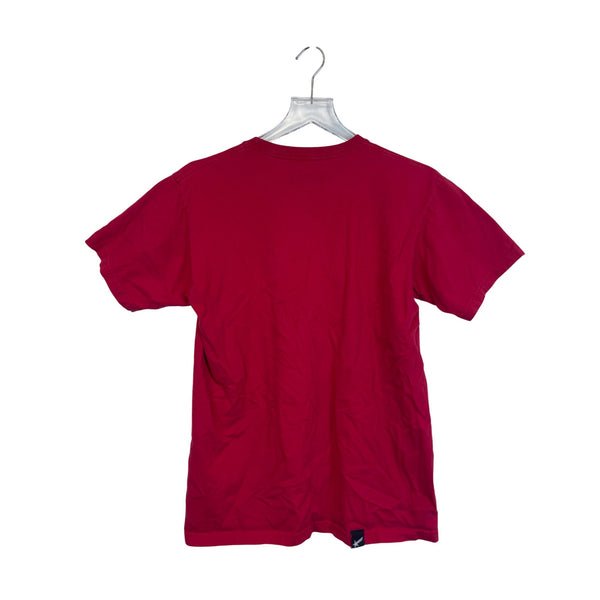 Famous Stars & Straps Mens Red Graphic Short Sleeve T-Shirt 100% Cotton Size M