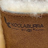Koolaburra By UGG Women’s Brown Suede & Fur Blend Trim Tall Winter Boots Size 6