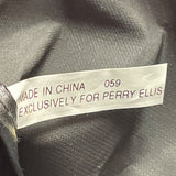 Perry Ellis America Red & Black Adjustable Strap Front Pocket Duffle Bag Sz L