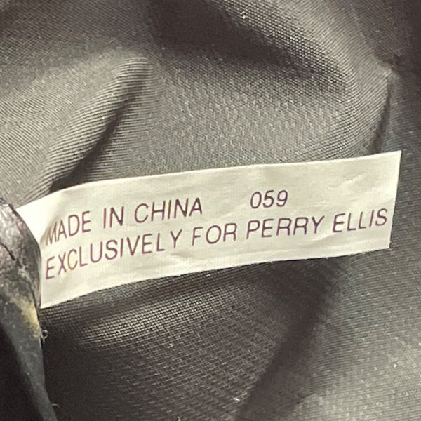 Perry Ellis America Red & Black Adjustable Strap Front Pocket Duffle Bag Sz L