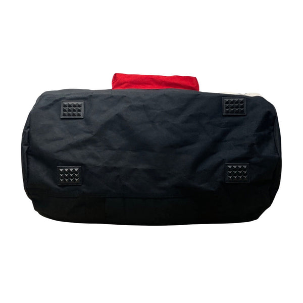 Perry Ellis America Red & Black Adjustable Strap Front Pocket Duffle Bag Sz L