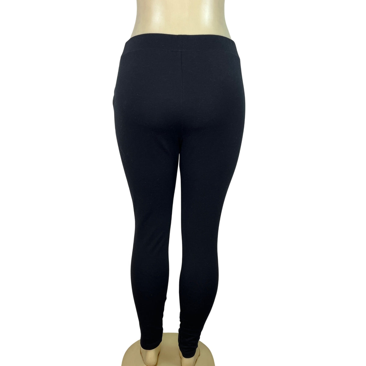 Michael Kors Womens Black Stretch Leggings Size M