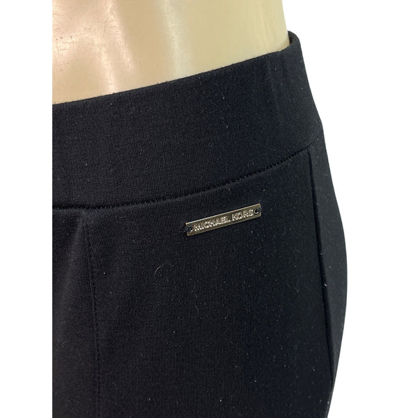 Michael Kors Womens Black Stretch Leggings Size M