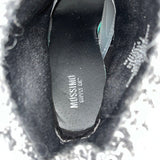 Mossimo Women’s Black Faux Suede & Side Zipper Emily Heeled Ankle Boots Size 7.5