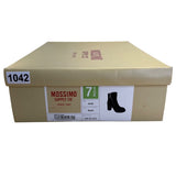 Mossimo Women’s Black Faux Suede & Side Zipper Emily Heeled Ankle Boots Size 7.5