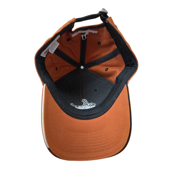 132th Kentucky Derby Churchill Downs Logo Orange Hat The Game Adjustable Strap