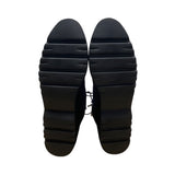 Donald J Pliner Mens Navy Velvet & Leather Carmin-U Combat Boots Size 11M