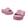 Coach Eloise Leather Sandal Tulip Pink Platform Slides Womens Size 9B - NEW