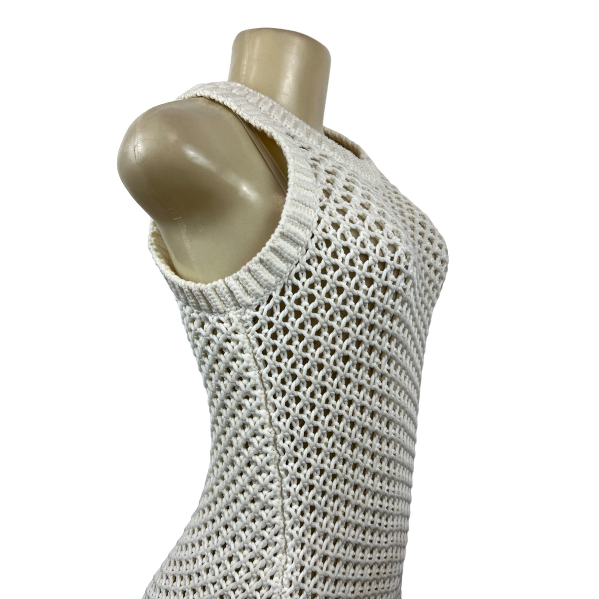 Michel Kors Women’s White Knitted Dress Size XXS