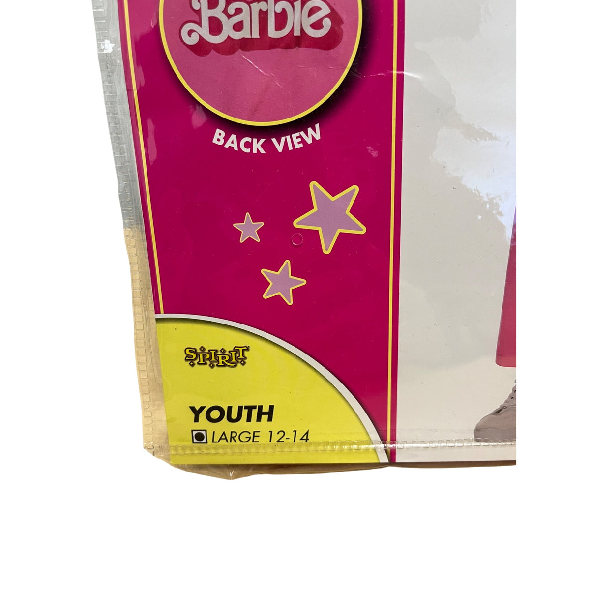 Barbie Youth Pink Polyester Pink Power Jumpsuit Costume Includes Headband & Glasses Large