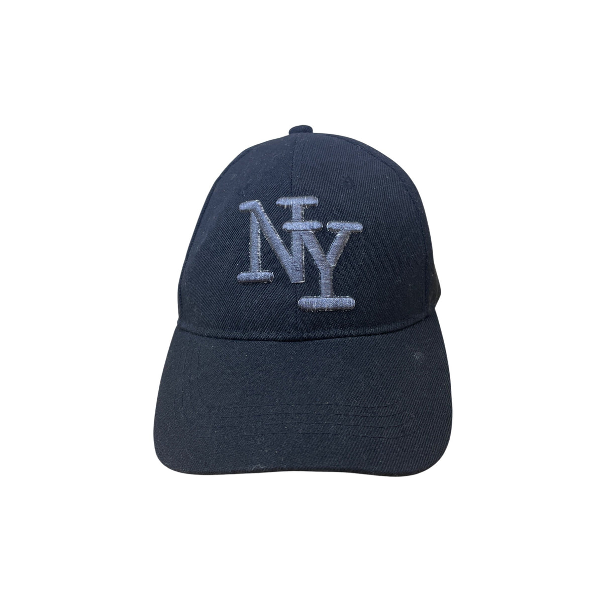 New York Yankees Black Embroidered Logo Baseball Cap Adjustable Fit Cotton Unisex